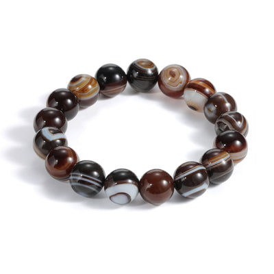 Dark/Light Brown Serenity Bracelet (Unisex 17&20CM)