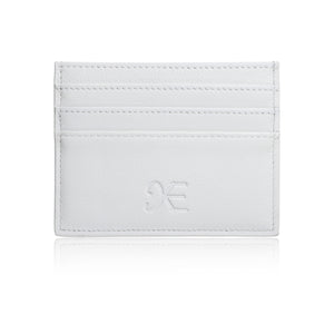 White White Logo Stamp Serenity Cardholder (Unisex)