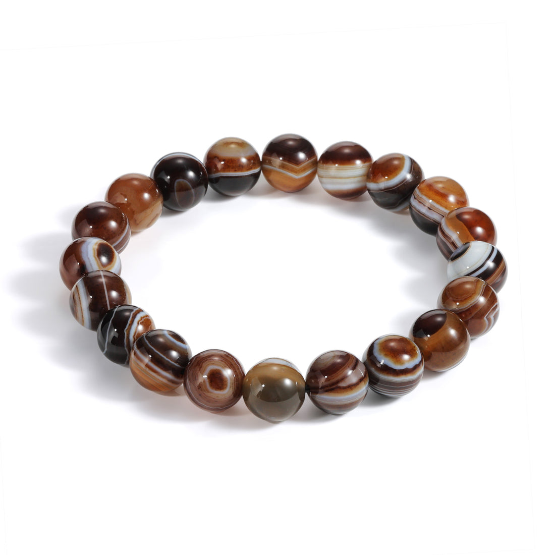 Dark/Light Brown Serenity Bracelet (Unisex 17&20CM)