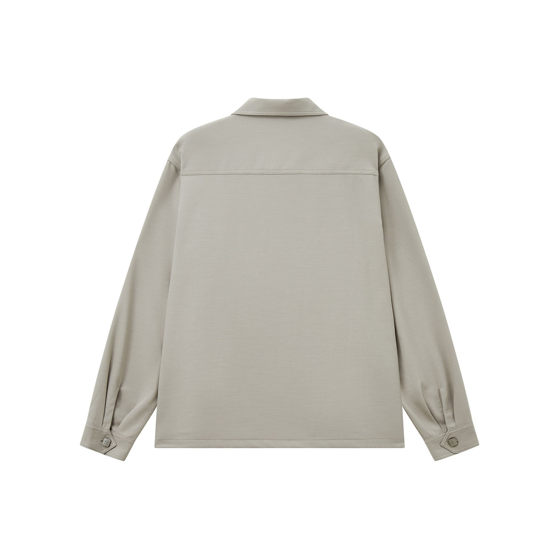 Beige Silver Square Pocket Jacket (Men's)
