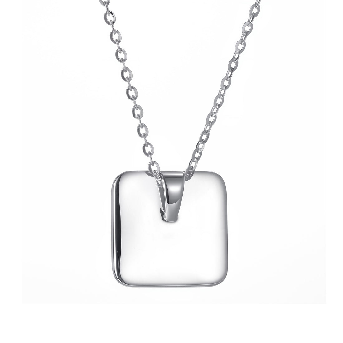 Silver Space Logo Element Necklace (Women's)