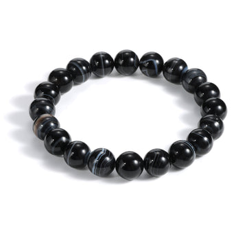 Black Serenity Bracelet (Unisex 17&20CM)