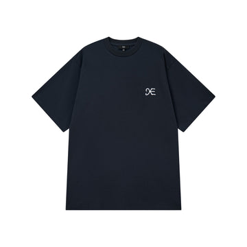 Midnight Blue White Logo T-shirt (Men's)