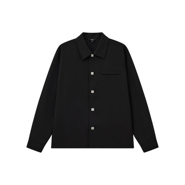 Black Fake Line Pocket Jacket (Men's)