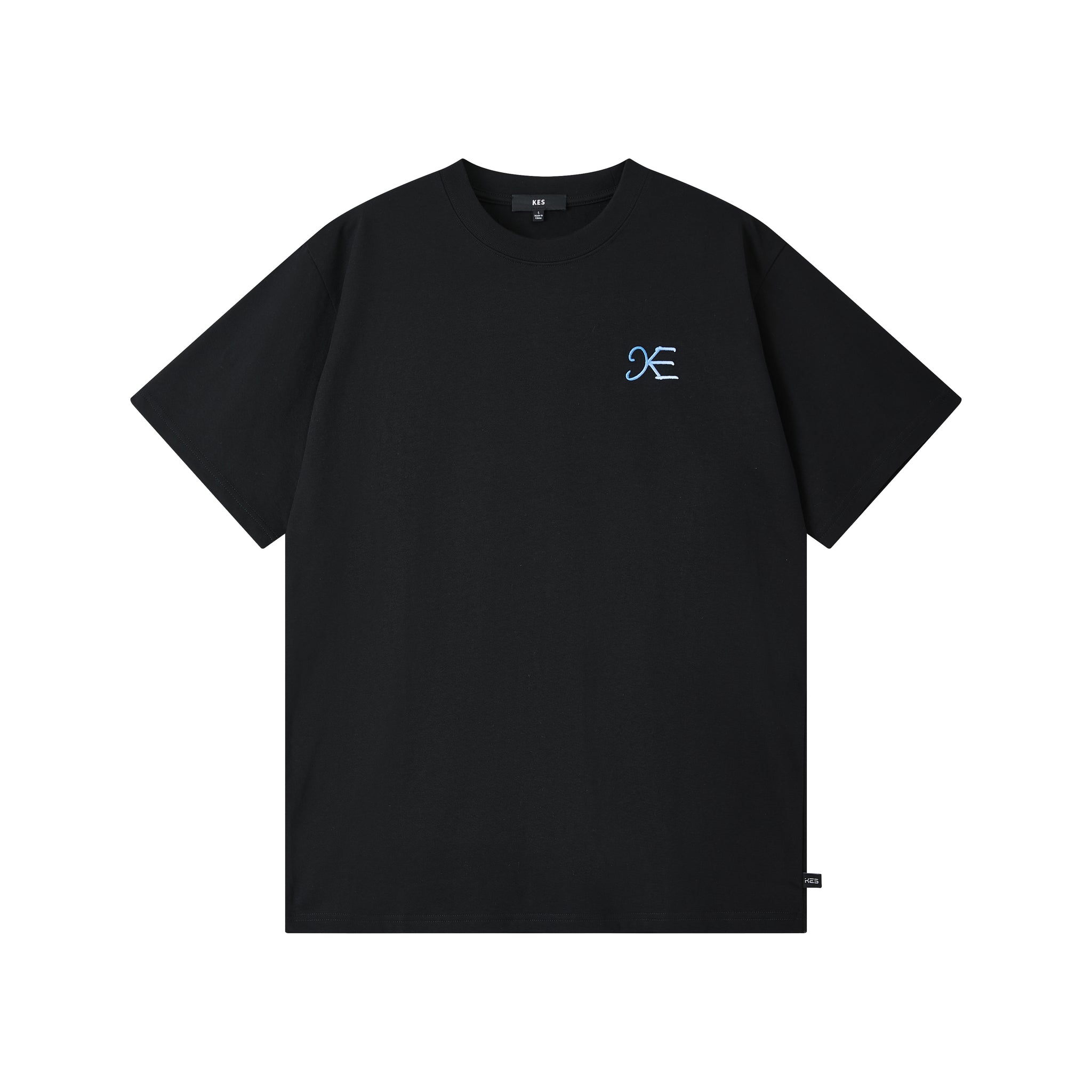 Black The Blue Logo & KES T-shirt (Unisex)