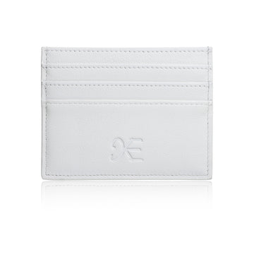 White White Logo Stamp Serenity Cardholder (Unisex)