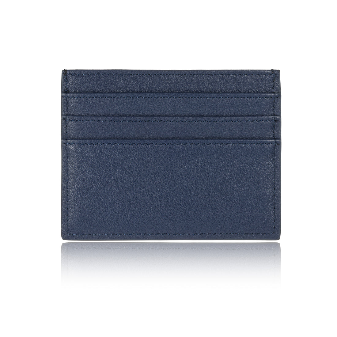 Blue Silver Logo Stamp Serenity Cardholder (Unisex)